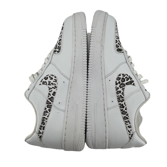 Nike Cheetah Print Air Force 1 Sneakers Size 8.5 Men's - Picture 5 of 8